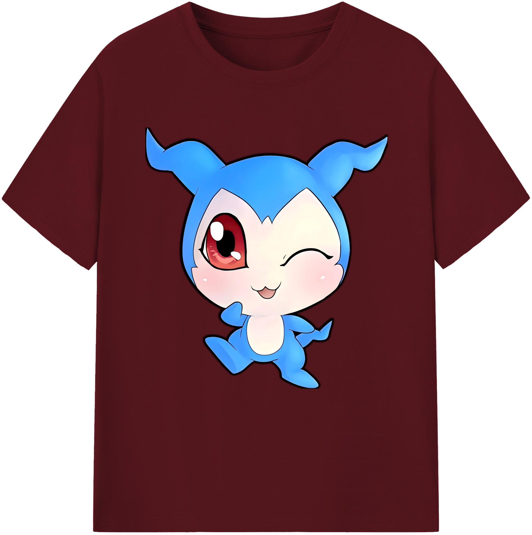 （画像用） Digimon デジタルモンスター/デジモン 綿100％半袖Tシャツ（フロントプリント）